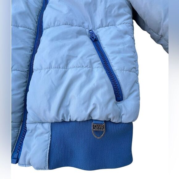 Vintage SKYR by Scandia Puffer Jacket Light Blue - Men’s Medium - Made in Korea - Picture 5 of 11